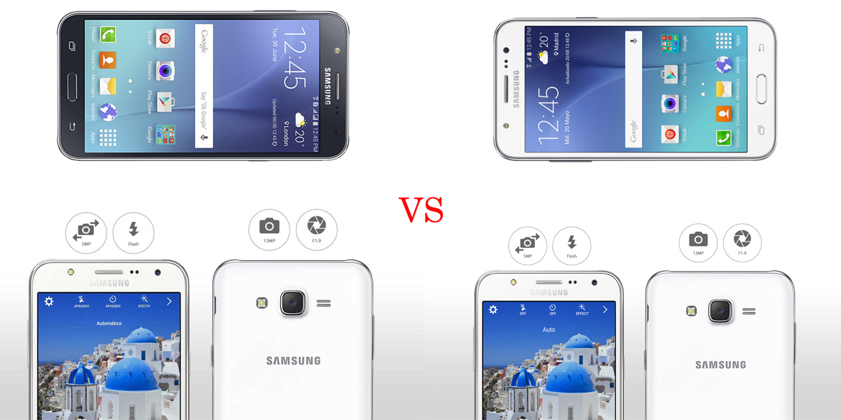 Samsung Galaxy J7 versus Samsung Galaxy J5 3